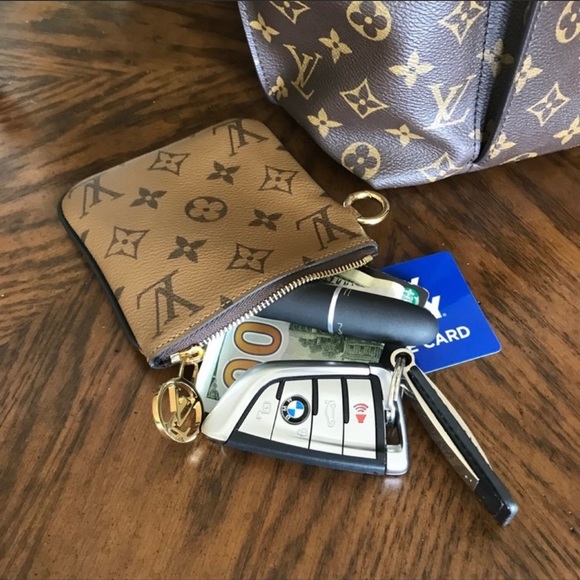 Louis Vuitton Handbags - New Louis Vuitton Reverse Monogram Pouch, CardHolder, Bag Charm Keychain